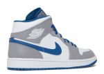 Air Jordan 1 Mid ‘Cement True Blue’