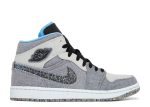 Air Jordan 1 Mid ‘Crater Grey University Blue’