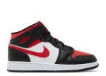 Air Jordan 1 Mid GS ‘Black Fire Red’