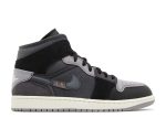 Air Jordan 1 Mid SE Craft ‘Inside Out – Black’