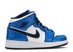 Air Jordan 1 Mid SE GS ‘Signal Blue’