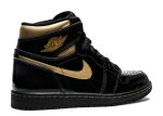 Air Jordan 1 Retro High OG ‘Black Metallic Gold’