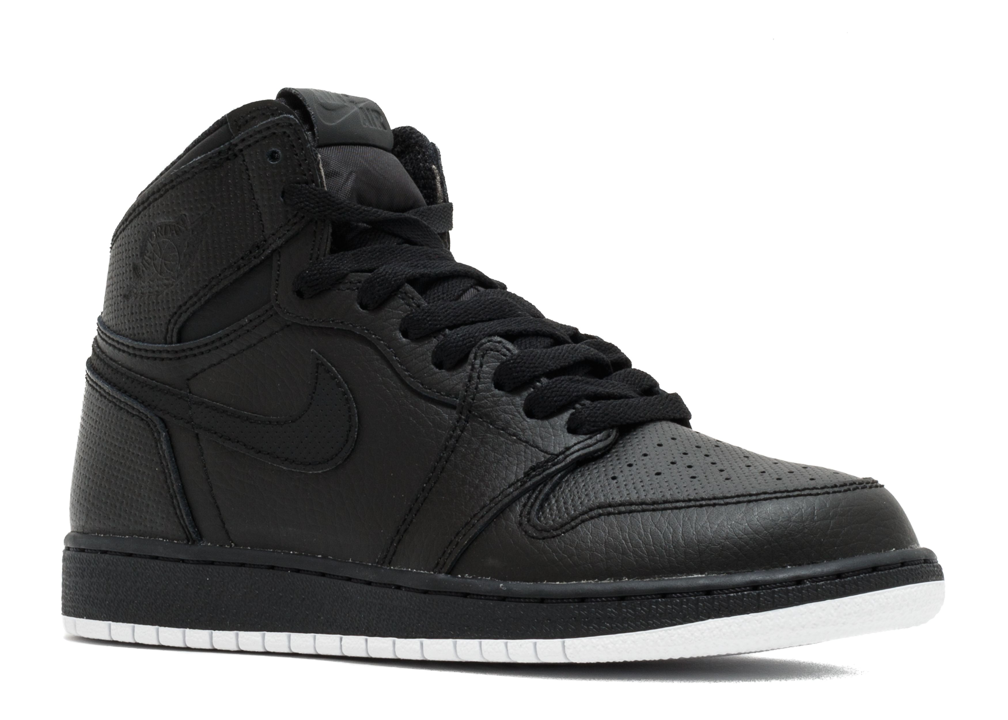 Air Jordan 1 Retro High OG GS ‘Black Perforated’