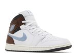 Air Jordan 1 Retro Mid SE ‘Brown Blue Grey’