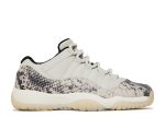 Air Jordan 11 Retro Low GS ‘Light Bone Snakeskin’