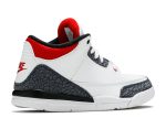 Air Jordan 3 Retro Denim SE PS ‘Fire Red’