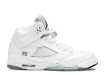 Air Jordan 5 Retro BG ‘Metallic White’