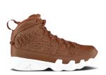 Air Jordan 9 Retro Pinnacle ‘Baseball Glove Brown’ Sample