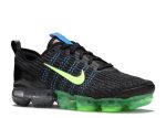 Air VaporMax Flyknit 3 GS ‘Black Ghost Green’