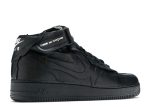 Comme des GarÃ§ons x Air Force 1 Mid ‘Triple Black’