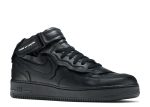 Comme des GarÃ§ons x Air Force 1 Mid ‘Triple Black’