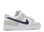 Dunk Low ‘Mini Swoosh – Football Grey Midnight Navy’