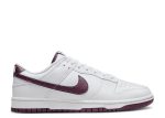 Dunk Low ‘White Night Maroon’