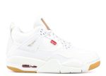 Levi’s x Air Jordan 4 Retro GS ‘White Denim’