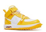 Off-White x Air Force 1 Mid SP Leather ‘Varsity Maize’