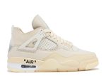 Off-White x Wmns Air Jordan 4 Retro SP ‘Sail’