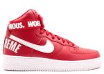 Supreme x Air Force 1 High SP ‘Red’