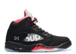 Supreme x Air Jordan 5 Retro ‘Black’