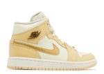 Wmns Air Jordan 1 Mid ‘Pale Vanilla Gold’