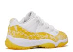 Wmns Air Jordan 11 Low ‘Yellow Snakeskin’